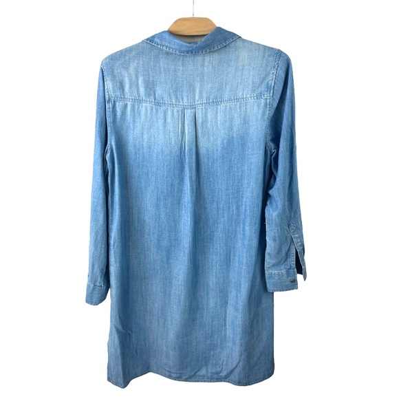 Beach Lunch Lounge Collection Tencel Denim Dress M - Picture 3 of 5